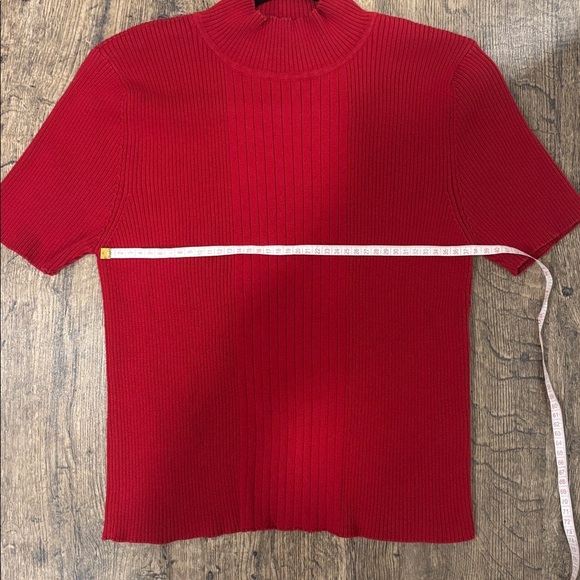 The Bay La Bae Vibrant Red Knit Top - Picture 5 of 9